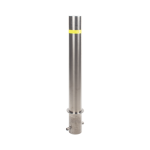 Bolardo Fijo de Acero Inoxidable de 900 mm de Altura / Ideal para aplicaciones delimitaciones de automóviles