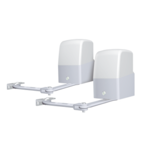 Kit de Motores Para Puertas Abatibles, 3m, 300 kg Máximo Por Puerta, Incluye Cuadro de Mando y 2 Controles Remotos