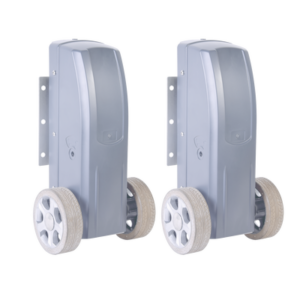Kit de motores para automatizar portones vehiculares abatibles de 2 hojas tipo reja / Hasta 10 m / Hasta 500 kg  / Uso residencial