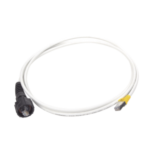 Patch Cord Reforzado Industrial (Ruggedized), Cat6A Blindado S/FTP, CM/LS0H, 3 Ft
