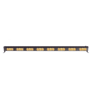 Barra de luces LED direccionadora de tráfico color ambar de 30"