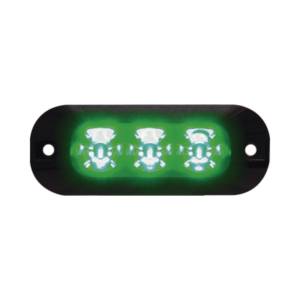 Luz perimetral de 3 LEDS color verde