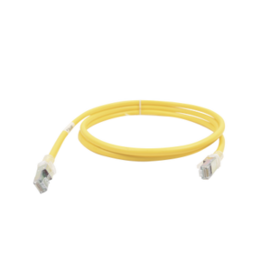 Patch Cord Z-MAX Cat6A UTP, CM, 5ft, Color Amarillo, Versión Bulk (Sin Empaque Individual)