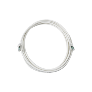 Patch Cord Z-MAX Cat6A S/FTP, CM/LS0H, 15ft, Color Blanco