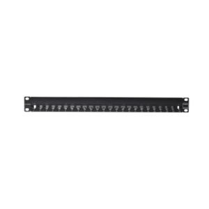 Patch Panel Z-MAX, Blindado, de 24 puertos, Modular, Plano, 1UR