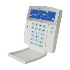 Teclado de Íconos, Pantalla LCD Azul, Para 2 Particiones