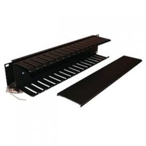 Organizador Horizontal 2UR con Tapa BELDEN 9512-1902N