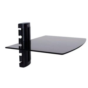 Soporte para DVD cristal-aluminio/peso max 10 GETTTECH TW-1432