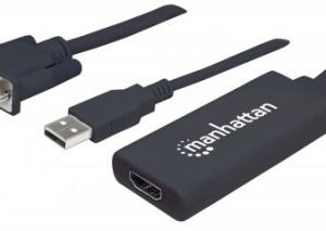 Convertidor VGA+Audio a HDMI MANHATTAN 152426