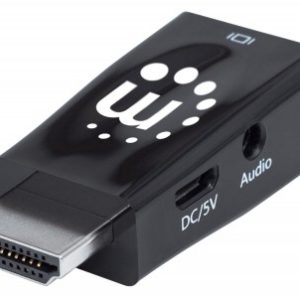 Micro Convertidor HDMI a VGA MANHATTAN Con salida de audio