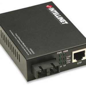 Convertidor de Medios INTELLINET  Fast Ethernet