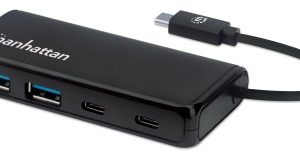 Convertidor de USB-C a Puertos HDMI MANHATTAN 164894
