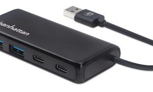 Hub USB 3.2 Gen 1 de 4 Puertos MANHATTAN 164887