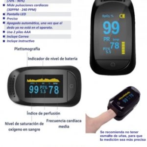 Oxímetro de pulso  KSA M-02