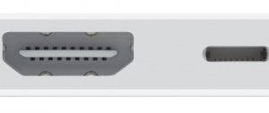 Adaptador Lightning a AV digital APPLE MD826AM/A