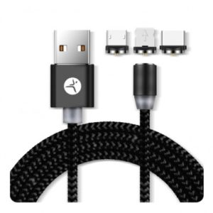 Cable Cargador USB TECHZONE TZCABTRI01