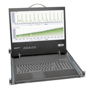 Consola con LCD TRIPP-LITE B021-000-19-SH para Instalación en 1U de Rack de 19"