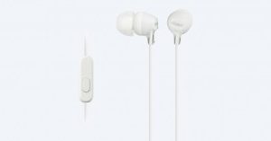 Audífono con gomas SONY MDR-EX15LP/WCU