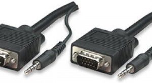 Cable VGA con Audio MANHATTAN 326681