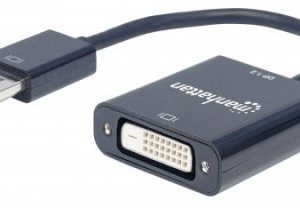 Adaptador DisplayPort M a DVI-D MANHATTAN 152228
