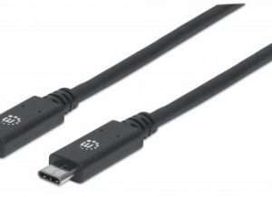 Cable USB Tipo C MANHATTAN USB-C macho a USB-C macho