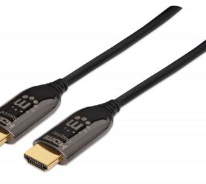 Cable HDMI Óptico Clasificación Plénum MANHATTAN 355438