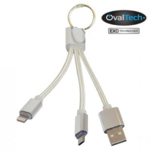 Cable Micro USB/Lightning OVALTECH OVCAB-K002