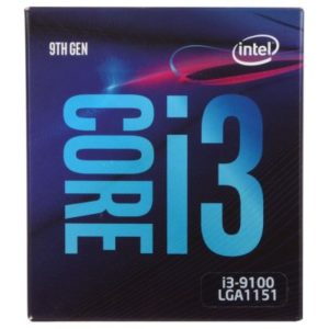 Procesador Intel Core i3-9100 INTEL BXC80684I39100