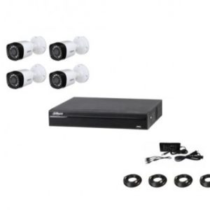 Kit de 4 Canales 1080p Dahua Technology DH-KIT/ XVR1B04/4-B1A21