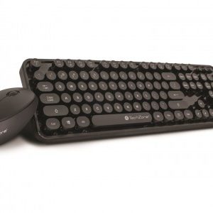 Teclado y Mouse Óptico Inalámbrico TECHZONE TZ19COMB01-INA