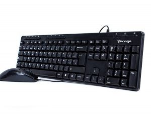Kit de Teclado y Mouse VORAGO KM-104
