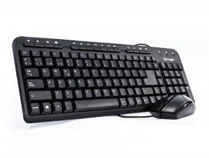 Kit de Teclado y Mouse VORAGO SGB-3010-KKMF1-SP