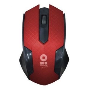 Mouse BROBOTIX BASICO ERGONOMICO USB ROJO