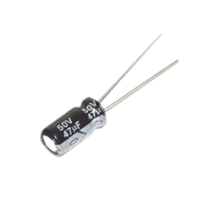 Capacitor Electrolítico de 47 uFd  50 Volt.
