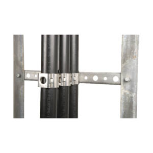 Juego de 10 abrazaderas para cable HELIAX de 1/2" tipo broche de presión