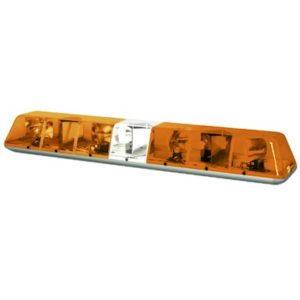 Torreta TurboBeam Plus 47", 12 Vcd, 17.2 A con transparente y domos ámbar
