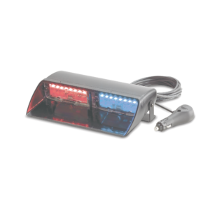 LUZ INT VIPER S2 DOBLE BICOLOR ROJO/AZUL 24 LEDS 25 PATRONES INC ADAPT P/ENCENDEDOR