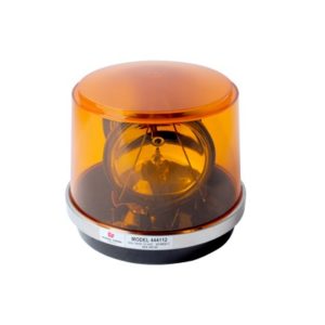 Luz de emergencía con 2 lámparas, giratoria color ámbar