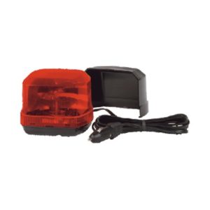 Luz de Emergencía FIRE BEAM, 175 rpm, Foco Halógeno. Color Rojo.