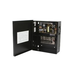 Fuente de poder para CCTV de 4 salidas a 12 Vcd. 5.2 Amp