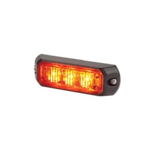 Luz auxiliar de 3 LEDs, 12 Vcd, 0.7 A, color ámbar