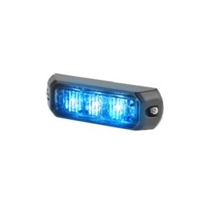 Luz auxiliar de 3 LEDs, 12 Vcd, 0.7 A, color azul