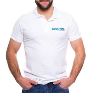 Playera Tipo Polo Color Blanco INDUSTRIAL by AccessPRO