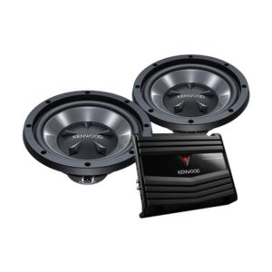 Kit de Amplificador KENWOOD con 2 Subwoofer