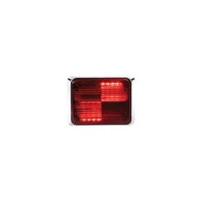 Luz de advertencia Quadraflare LED 9X7, Ideal para Ambulancias