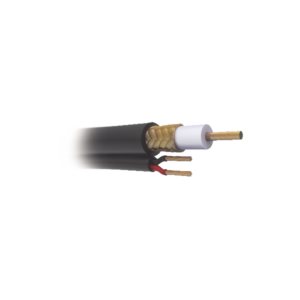 Cable Coaxial RG59 Siamés, HECHO EN MÉXICO, Optimizado para HD. Aplicación para interior, Retazo de 125 Metros