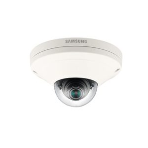 Mini domo IP 2 megapixeles,  dia/noche electrónico, WDR, video análisis, lente 2.8mm, Exterior IP66/antivandalismo para exterior, WiseNet III