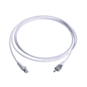 Patch Cord TERA Cat5e 10/100BASE-T, de 2 pares y conector modular, LS0H, Color Negro, 1 metro