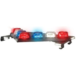 Barra de luces de emergencia VISION con diseño único en forma de "V"