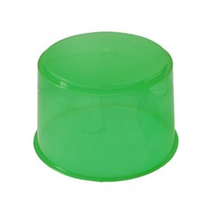 Domo de reemplazo para luz giratoria económica (modelo 100), color verde